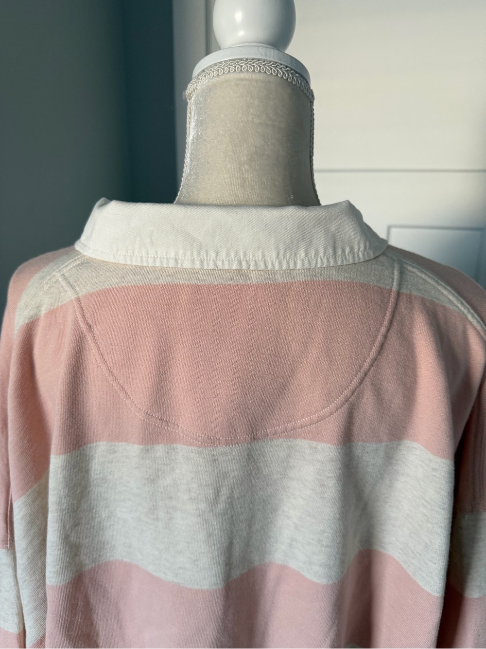 Aerie Oversized Striped Rugby Top - Picture 7 of 10